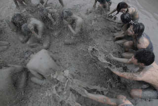 Illustration for article titled A Festival of Mud for Makeup